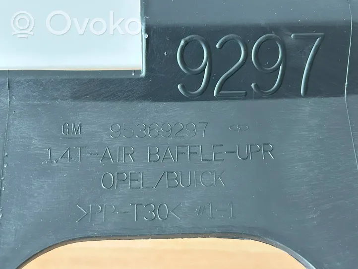 Opel Mokka Déflecteur d'air de radiateur de refroidissement 95369297