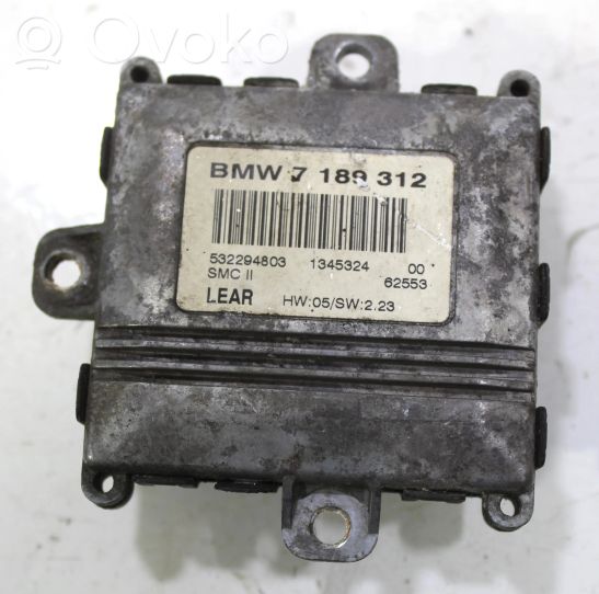 7189312 BMW 5 E60 E61 Trunk lid opening control unit, 41.48 € RRR