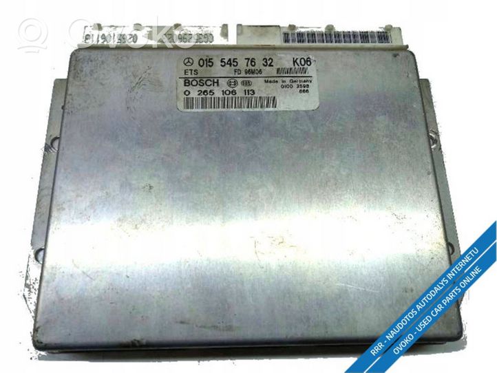 Mercedes-Benz E W210 Calculateur moteur ECU 0265106113