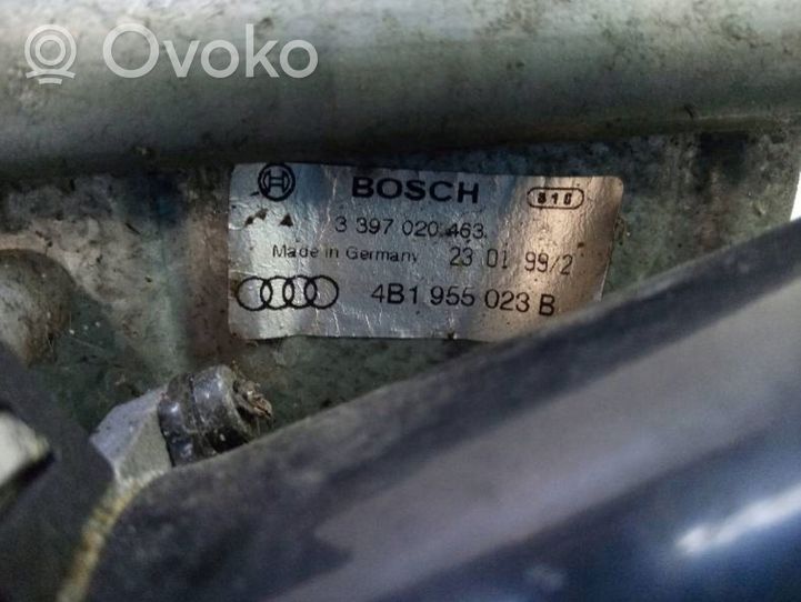 Audi A6 S6 C5 4B Mechanizm podnoszenia szyby przedniej bez silnika 0390241140 PRZÓD