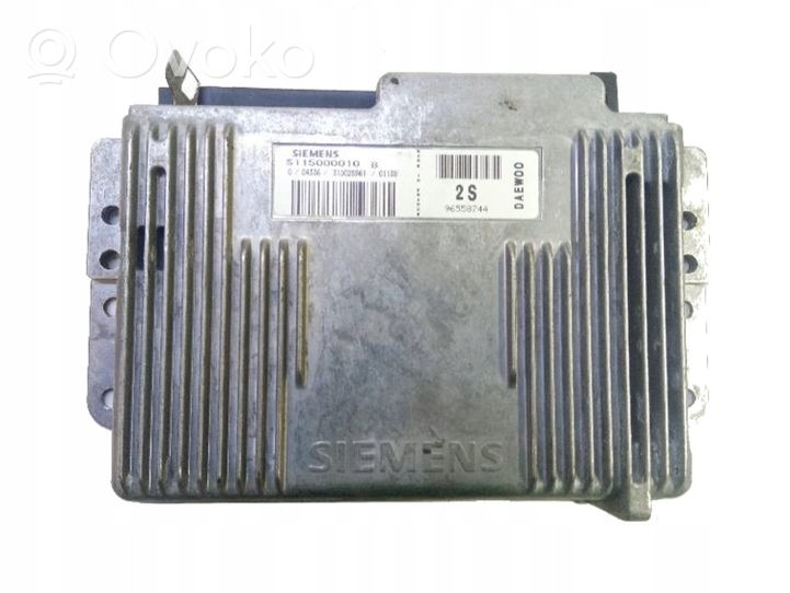 Daewoo Matiz Calculateur moteur ECU S115000010B 96558744