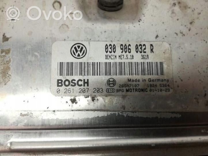 Volkswagen Lupo Sterownik / Moduł ECU 0261207203