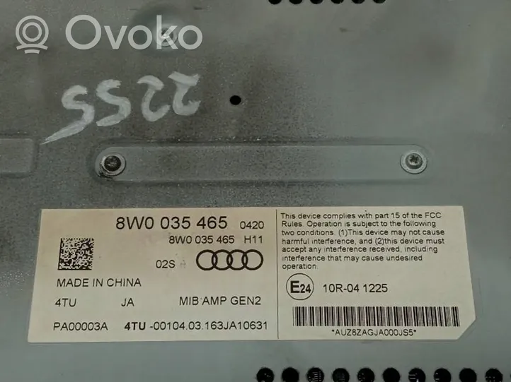 Audi A4 S4 B9 Amplificatore 8W0035465