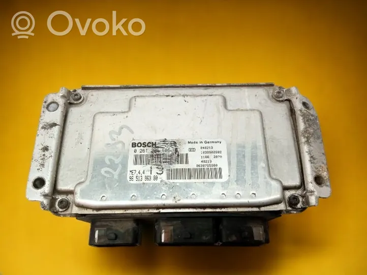 Citroen Xsara Picasso Sterownik / Moduł ECU 0261206606