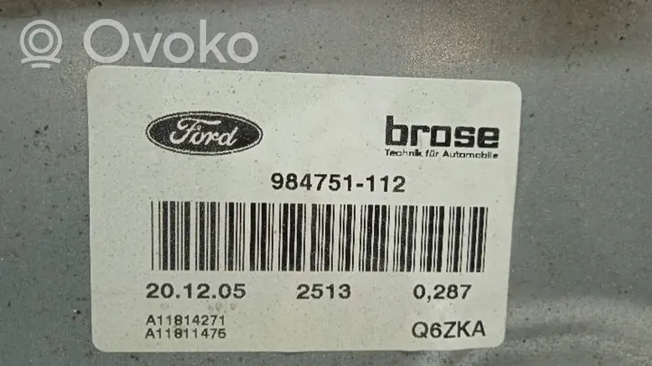 Ford Focus Mechanizm podnoszenia szyby przedniej bez silnika 984751112