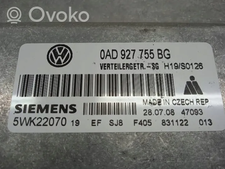 Volkswagen Touareg I Module de contrôle de boîte de vitesses ECU 