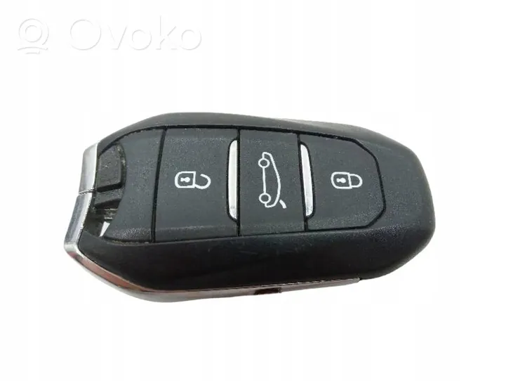 Citroen C4 II Picasso Klucz / Karta zapłonu 96742552ZD