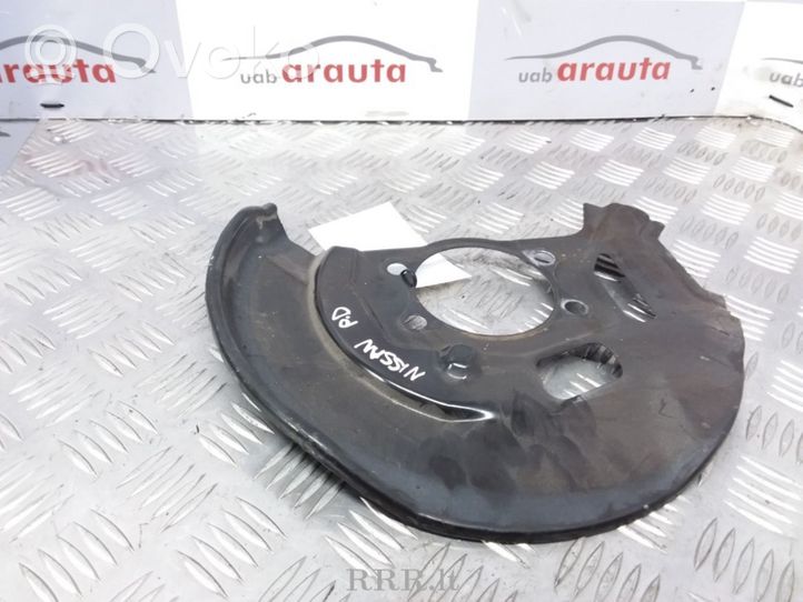 Nissan Qashqai Plaque de protection anti-poussière du disque de frein avant 411514EA0A2