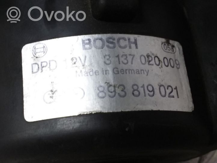 Audi 80 90 S2 B4 Pečiuko ventiliatorius/ putikas 893819021