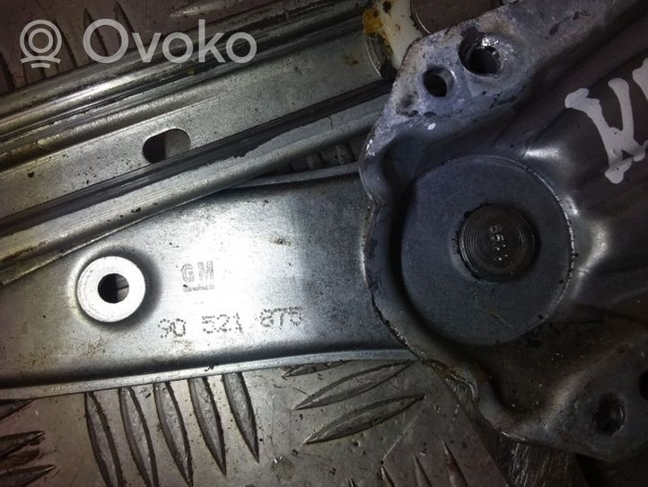 Opel Astra G Elektryczny podnośnik szyby drzwi przednich 90521875