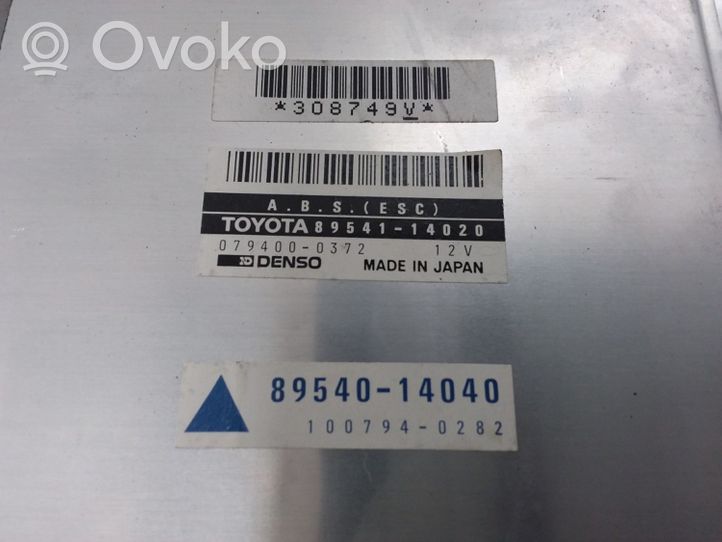 Toyota Supra A70 ABS-ohjainlaite/moduuli 8954014040