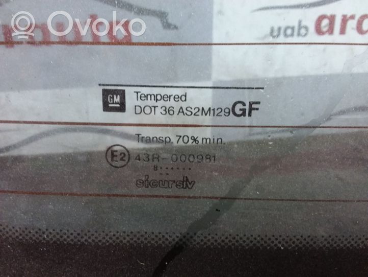 Opel Vectra B Takalasi/takaikkuna 