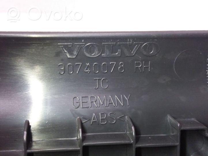 Volvo C30 Copertura del rivestimento del sottoporta posteriore 30740078