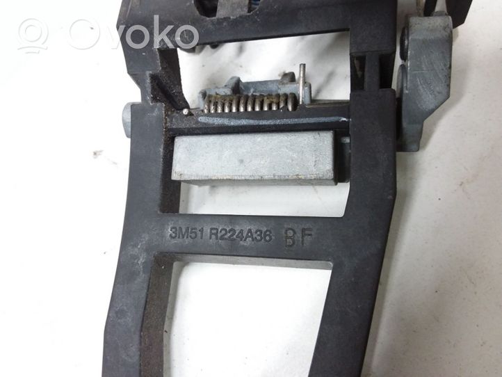 Ford C-MAX I Support poignée extérieur de porte avant 3M51R224A36