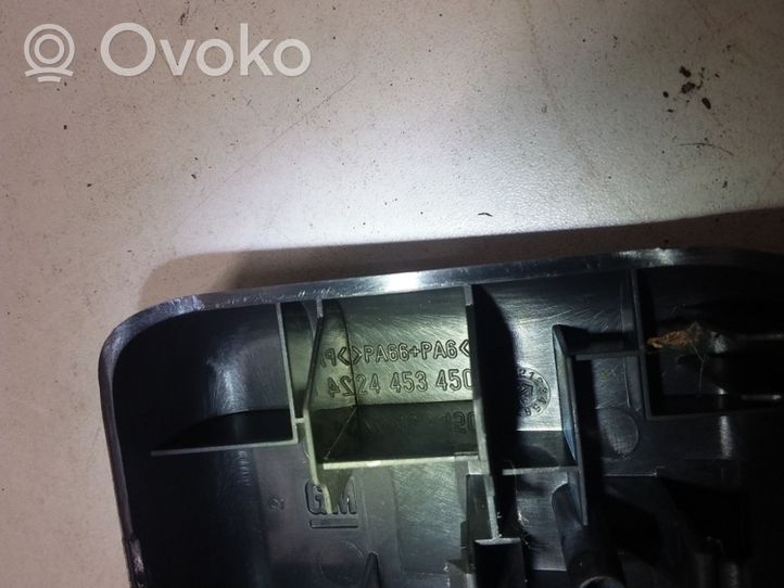 Opel Signum Takaistuimen kiskon suojalista 24453450