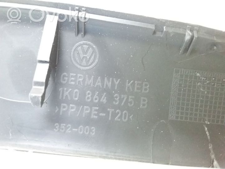 Volkswagen Eos Kita centrinė konsolės (tunelio) detalė 1K0864375B
