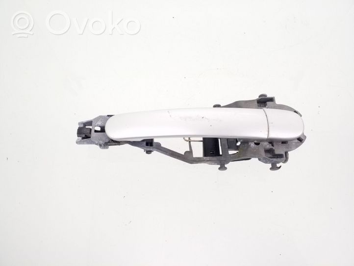 Skoda Octavia Mk2 (1Z) Klamka zewnętrzna drzwi tylnych 3B0837207