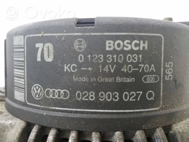 Volkswagen PASSAT B5 Generaattori/laturi 028903027Q