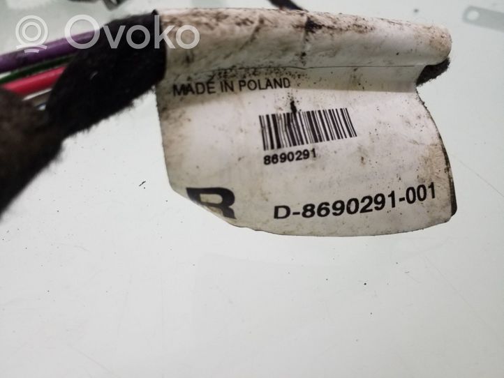 Volvo V70 Faisceau de câblage de porte avant 8690291