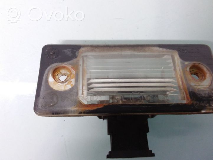 Skoda Fabia Mk1 (6Y) Lampa oświetlenia tylnej tablicy rejestracyjnej 6Y0943021