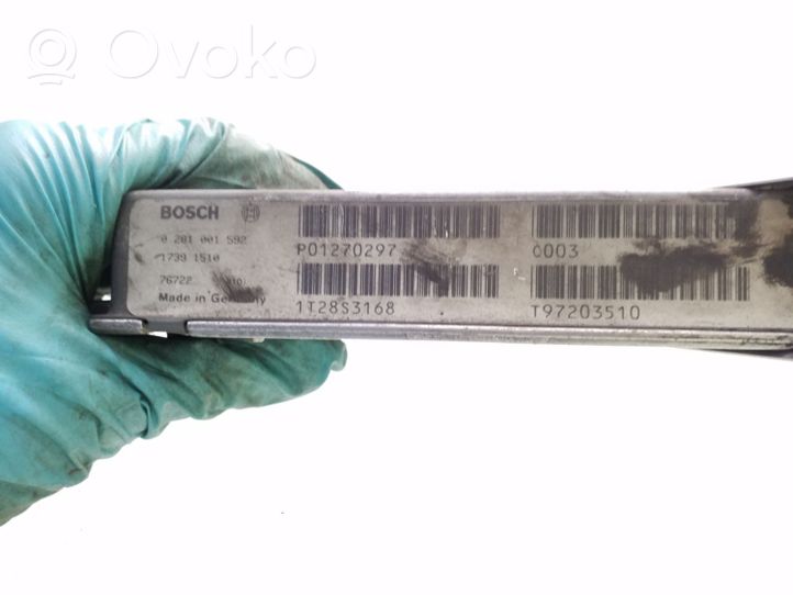 Volvo S70  V70  V70 XC Sterownik / Moduł ECU 0281001592