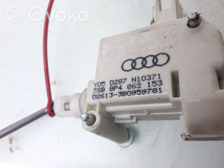 Audi A3 S3 A3 Sportback 8P Degalų bako dangtelio spynos varikliukas 8P4862153