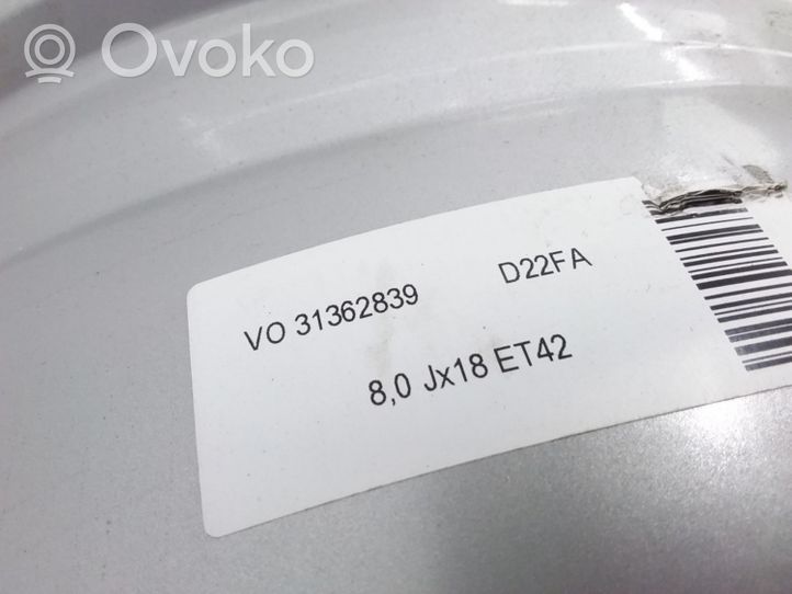 Volvo S90, V90 R18-alumiinivanne 31362839