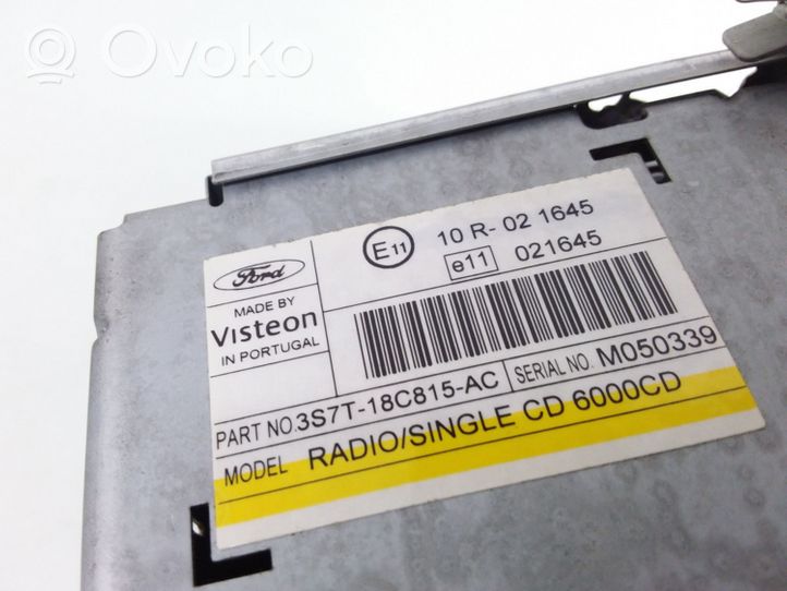 Ford Mondeo Mk III Panel / Radioodtwarzacz CD/DVD/GPS 3S7T18C815AC