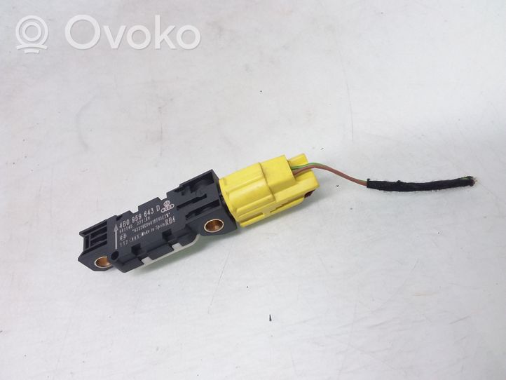 Audi A3 S3 A3 Sportback 8P Gaisa spilvenu trieciensensors 4B0959643D