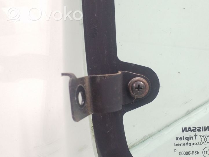 Nissan Micra Szyba karoseryjna tylna 43R00003