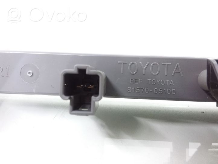 Toyota Auris E180 Luce d’arresto centrale/supplementare 8157005100