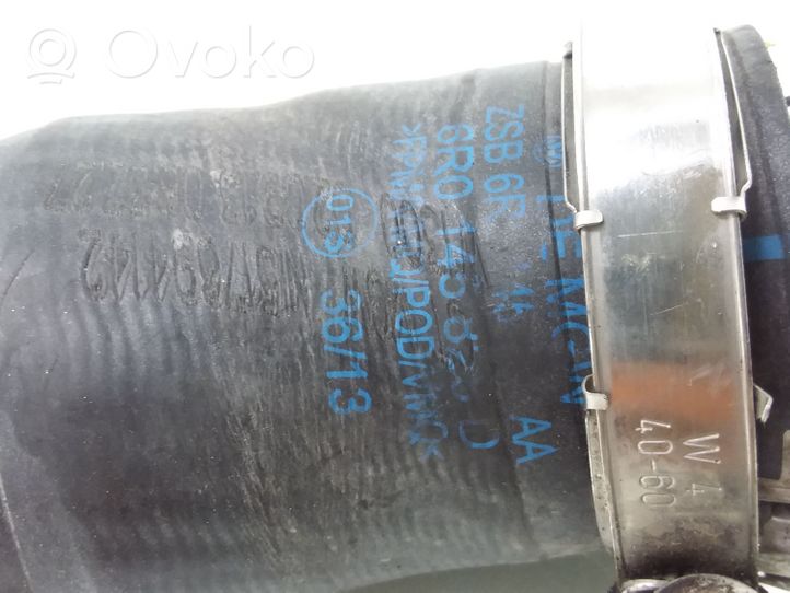 Skoda Rapid (NH) Tube d'admission de tuyau de refroidisseur intermédiaire 6R0145825D
