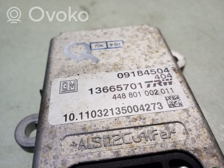 Opel Signum ESP (elektroniskās stabilitātes programmas) sensors (paātrinājuma sensors) 09184504