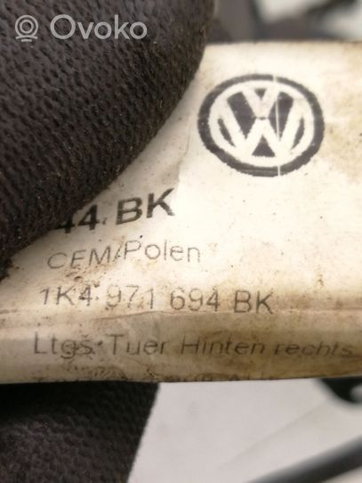 Volkswagen Golf V Cablaggio porta posteriore 1K4971694BK