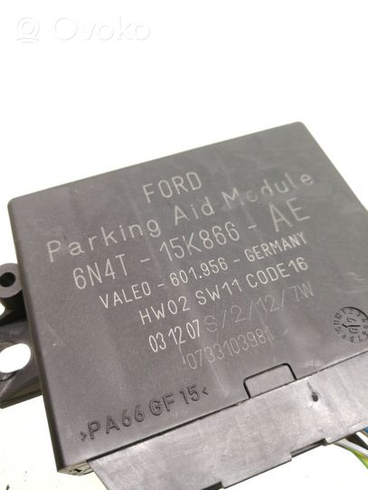 Ford Focus Pysäköintitutkan (PCD) ohjainlaite/moduuli 6N4T15K866AE