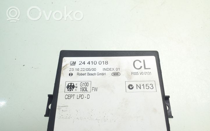 Opel Astra G Module confort 24410018