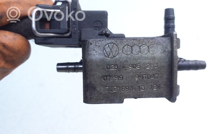 Volkswagen Golf III Electrovanne Soupape de Sûreté / Dépression 028906283