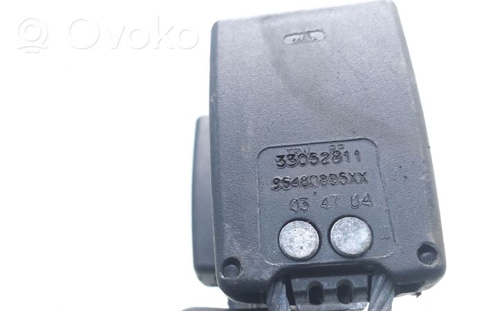 Citroen C5 Keskipaikan turvavyön solki (takaistuin) 96480895XX