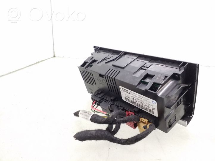 Audi A4 S4 B7 8E 8H Panel klimatyzacji 8E0820043BK