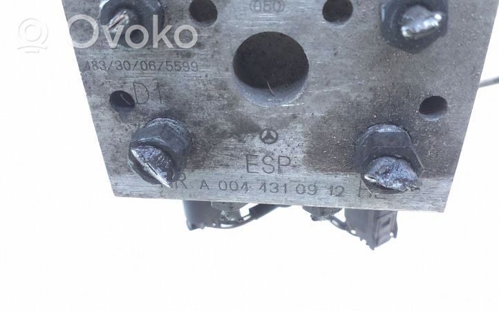 Mercedes-Benz Vaneo W414 Pompe ABS A0044310912