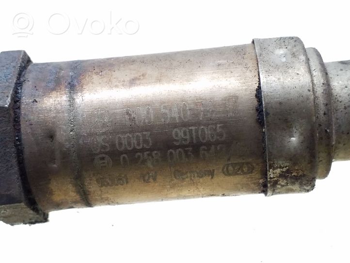 Mercedes-Benz S W220 Sensore della sonda Lambda 0005407617