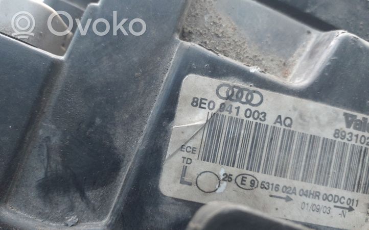 Audi A4 S4 B6 8E 8H Phare frontale 8E0941003AQ