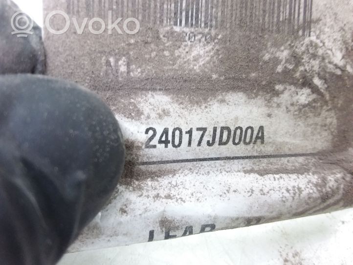 Nissan Qashqai Wiązka przewodów czujnika parkowania PDC 24017JD00A