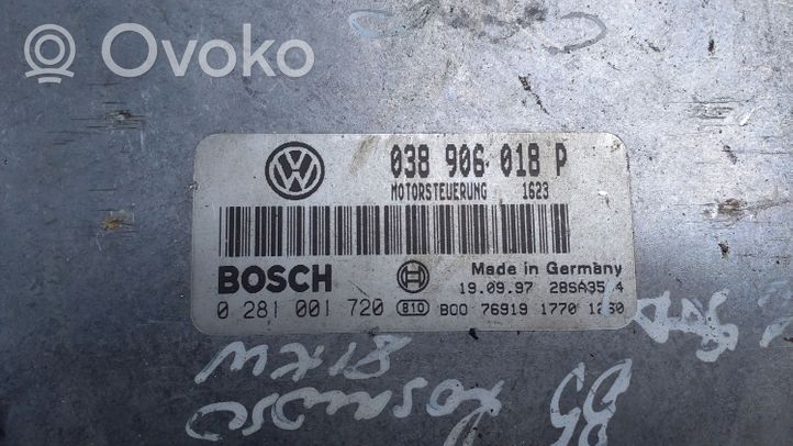 Volkswagen PASSAT B5 Sterownik / Moduł ECU 038906018P