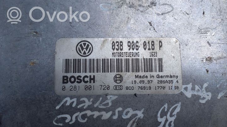 Volkswagen PASSAT B5 Engine control unit/module 038906018P