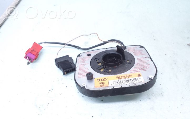 Audi A6 S6 C4 4A Bague collectrice/contacteur tournant airbag (bague SRS) 4D0951543D