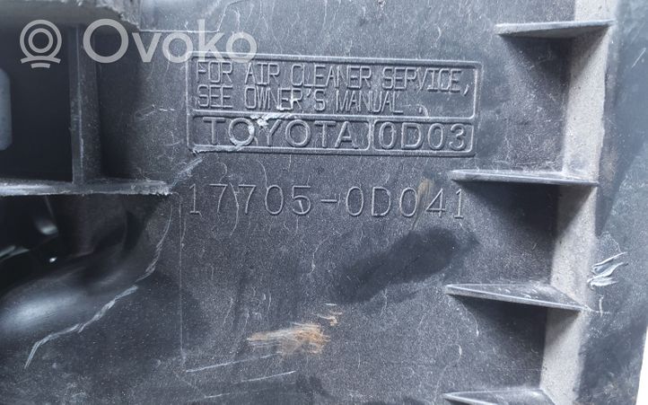 Toyota Avensis T250 Scatola del filtro dell’aria 177050D041