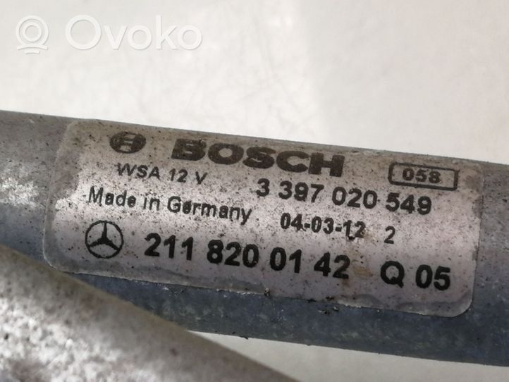 Mercedes-Benz E W211 Tringlerie d'essuie-glace avant 0390241801