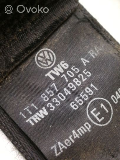 Volkswagen Touran I Saugos diržas priekinis 1T1857705A