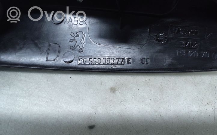 Peugeot 307 CC Inne części wnętrza samochodu 9655838377